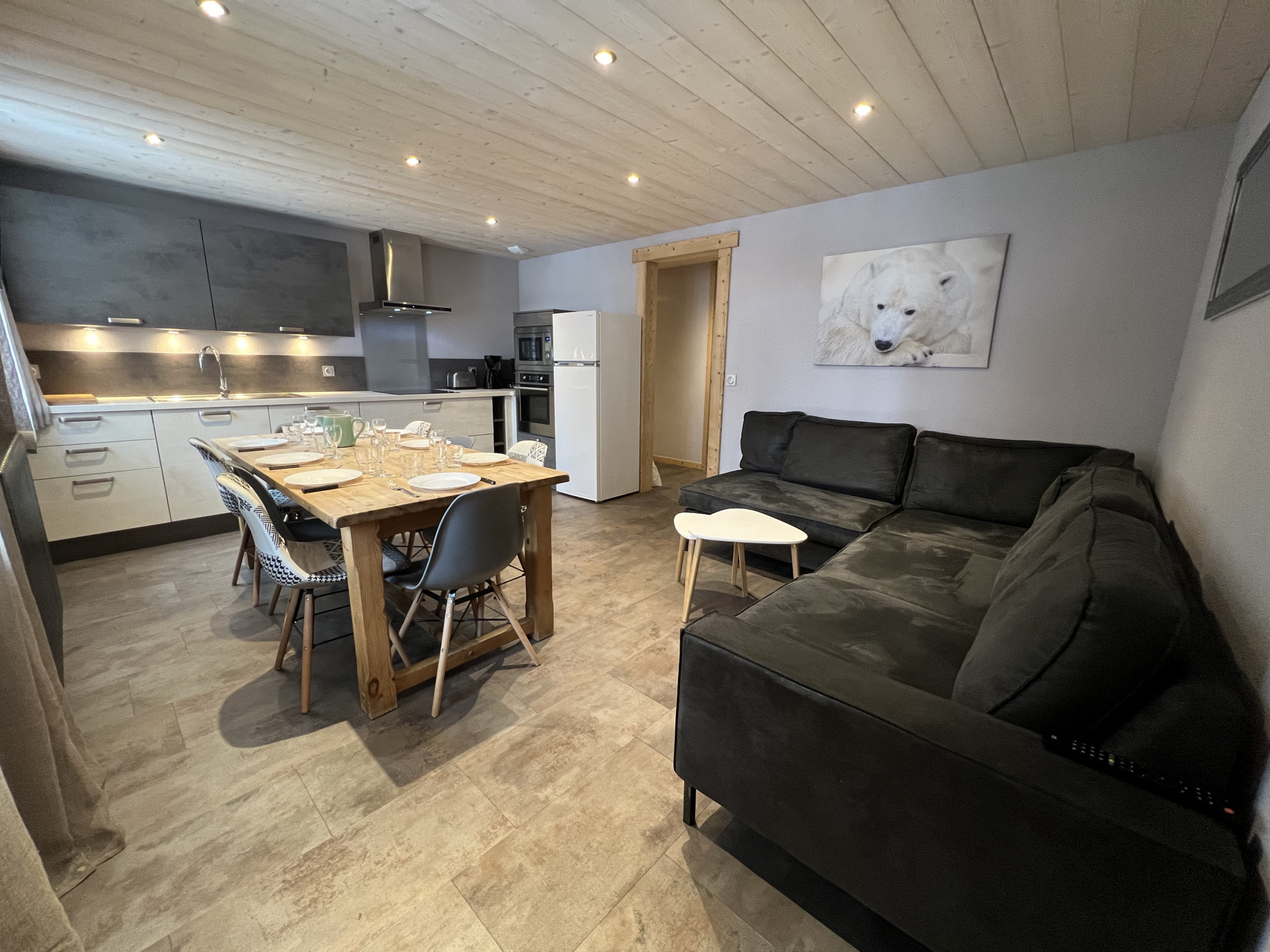  in La Clusaz - Gentianes flat 2 - Apartment for 8 people 3* in the village, near ski slope