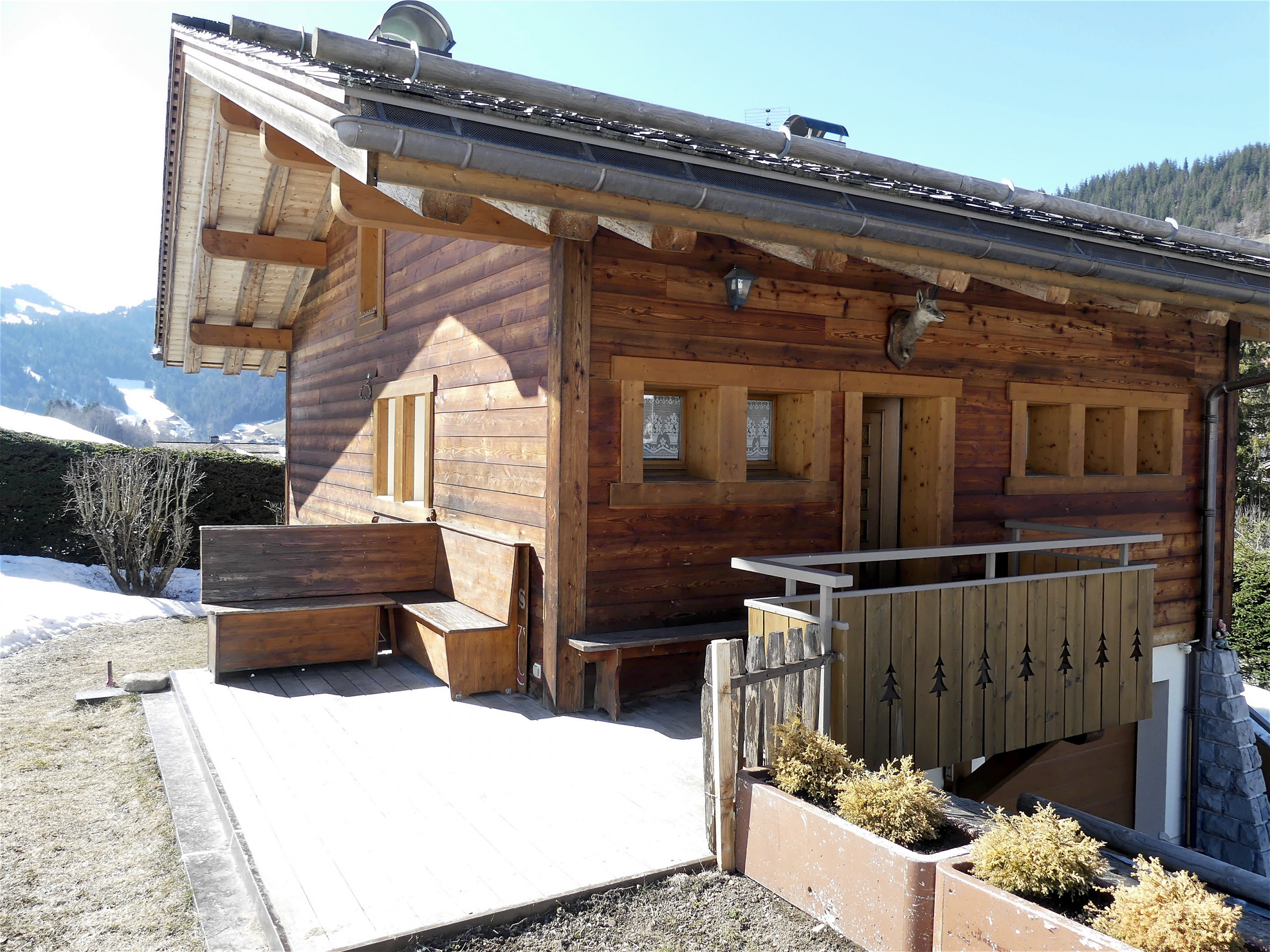 Villa in La Clusaz - PETIT LUTIN – Chalet on the slopes and in the village center – Garage and parking