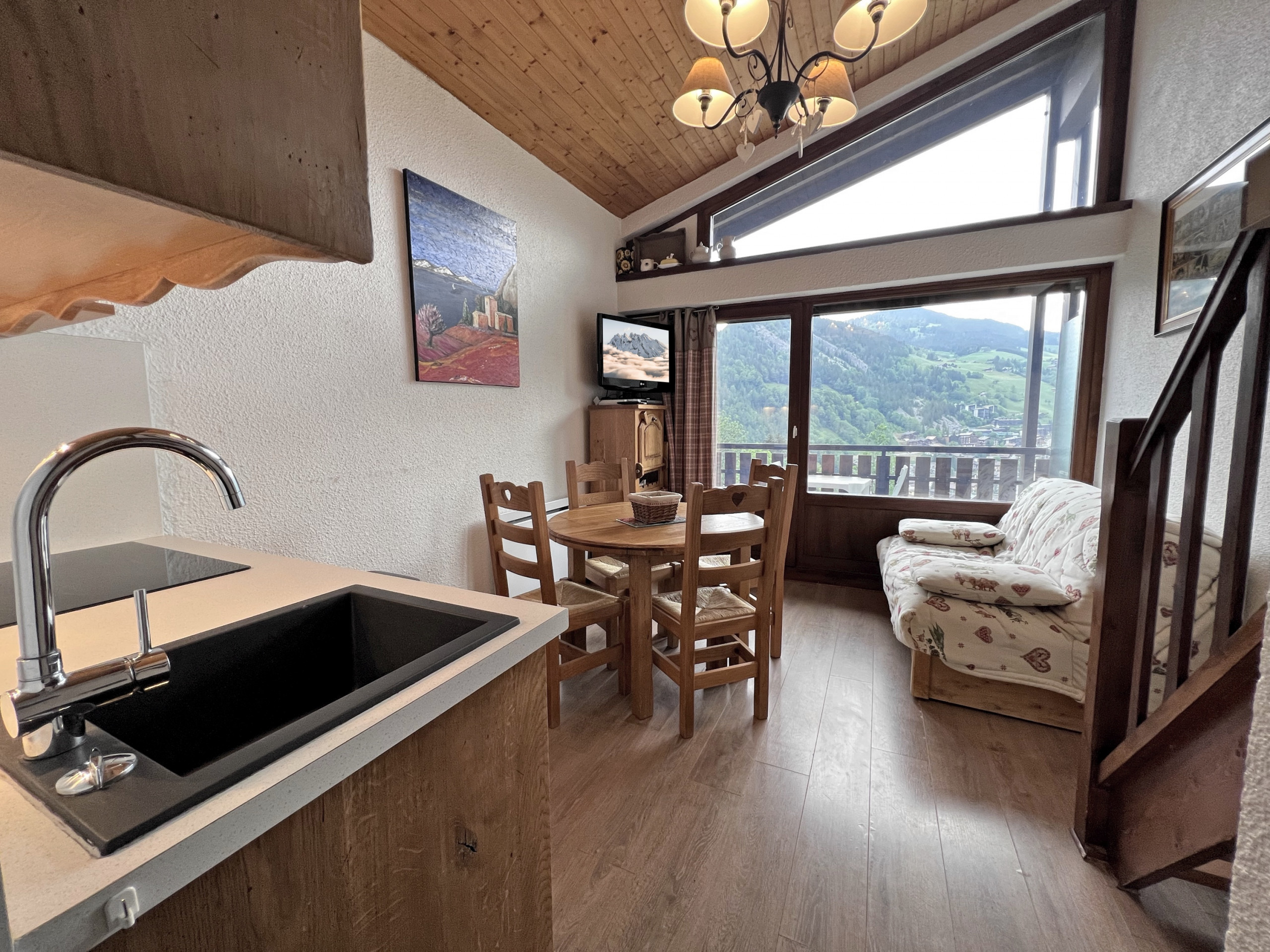  in La Clusaz - Richemont 12 - Duplex for 4 people 2* near ski slopes