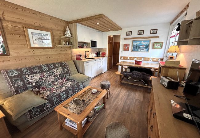 Apartment in La Clusaz - PARNASSE 1-413 - Village center apartment, at the foot of the slopes - Wi-Fi - Garage