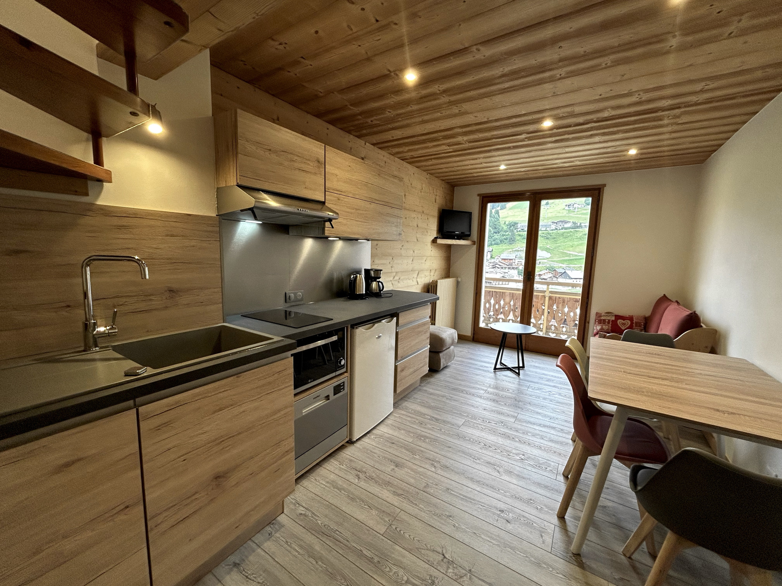 in La Clusaz - Crepuscule 5 - Apartment near ski slopes and village, 2* 4 pers.