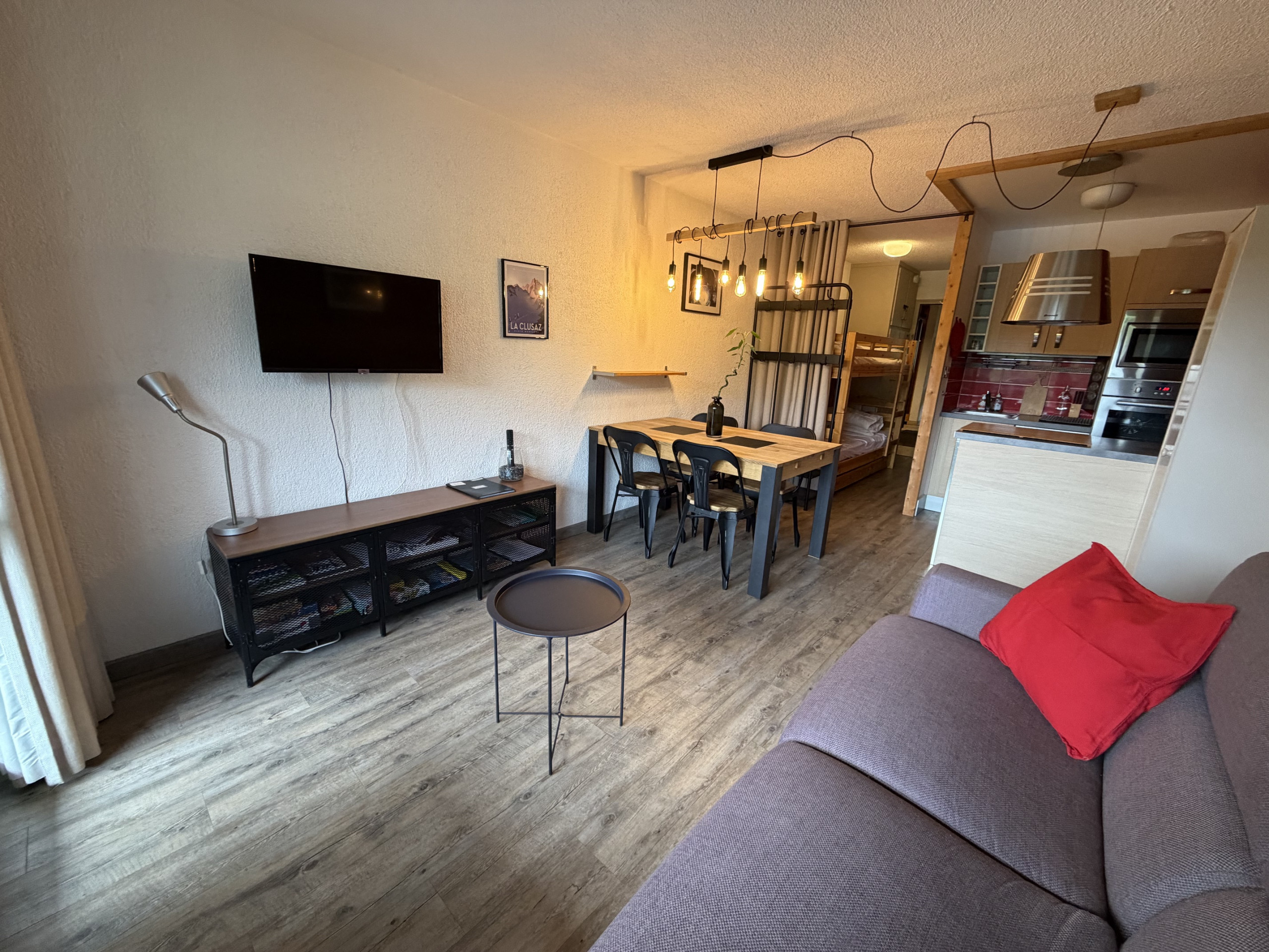  in La Clusaz - Ours Blanc 11 - Studio 4 pers. 3* nice view