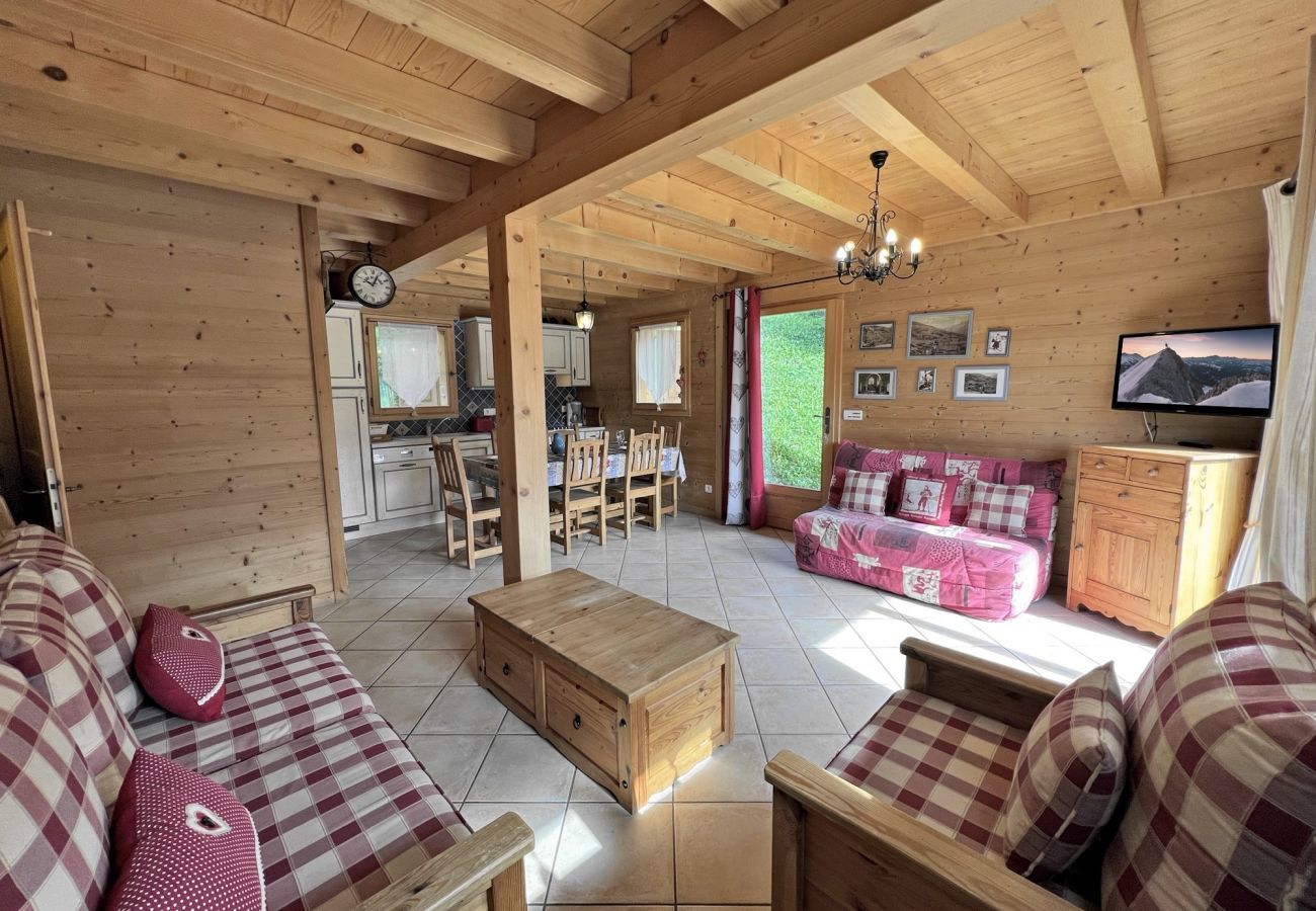 Chalet in La Clusaz - Aulp de Suz' 2 - Half chalet for 6 people 3* 