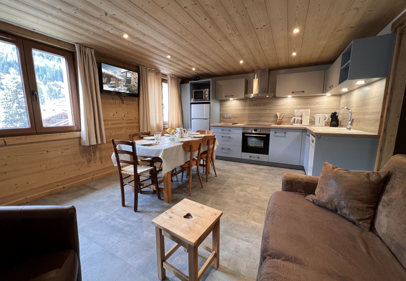 Apartment in La Clusaz - Gentianes flat 4 - Apartment 3*** village center, near ski slope for 7/8 people