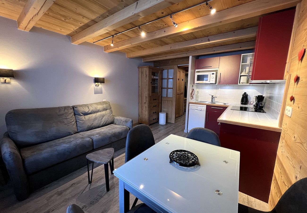 Studio in La Clusaz - Parnasse 203 - Apartment 3* on the ski slope, in the village for 4 people