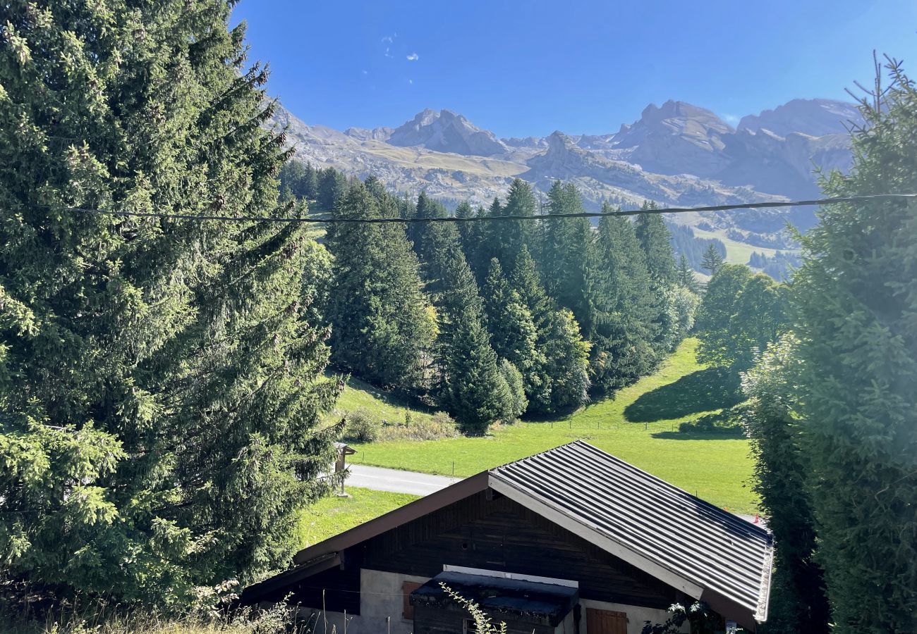 Chalet in La Clusaz - Le Paturage, charming half-chalet facing the mountains