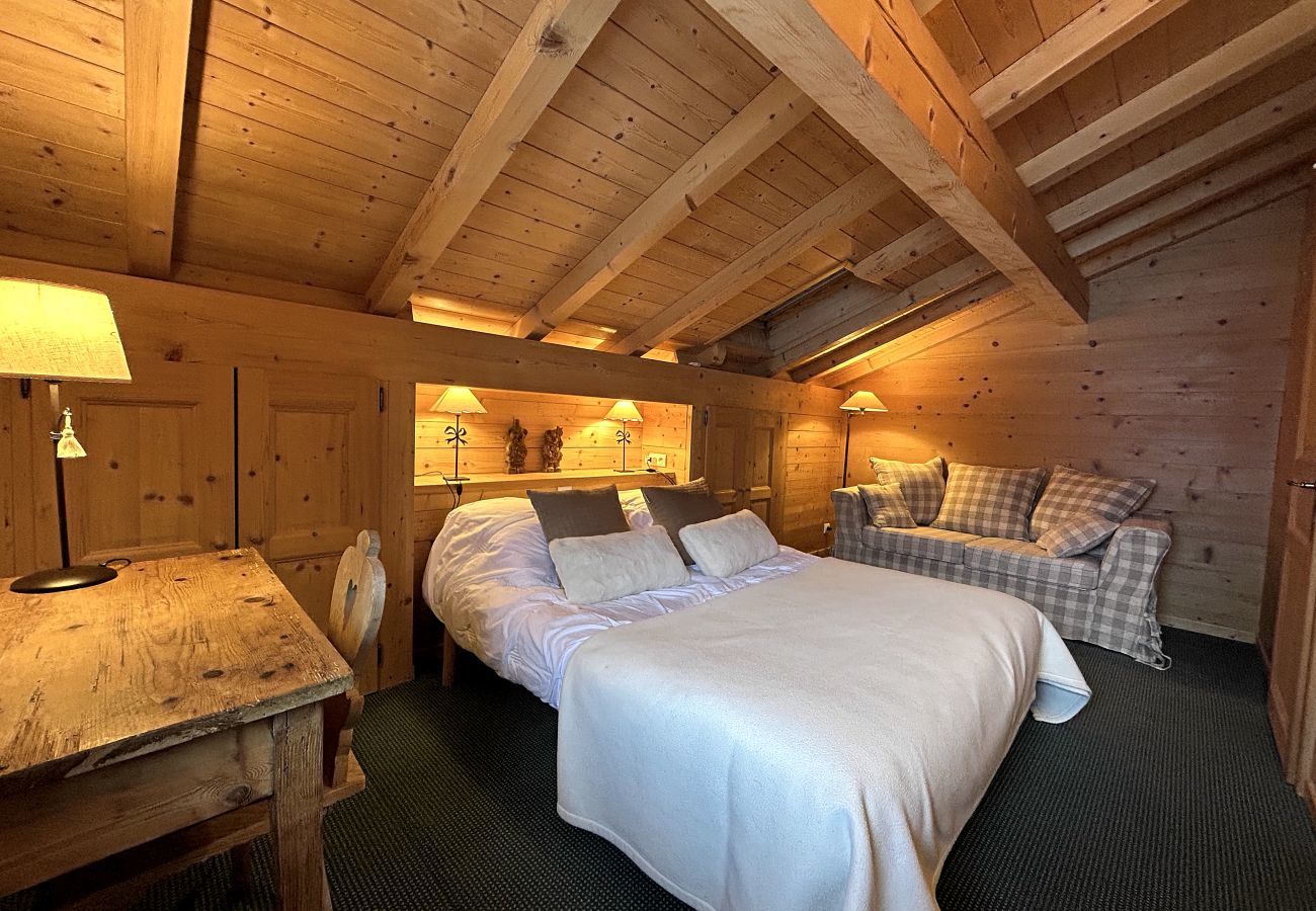 Chalet in La Clusaz - Le Paturage, charming half-chalet facing the mountains