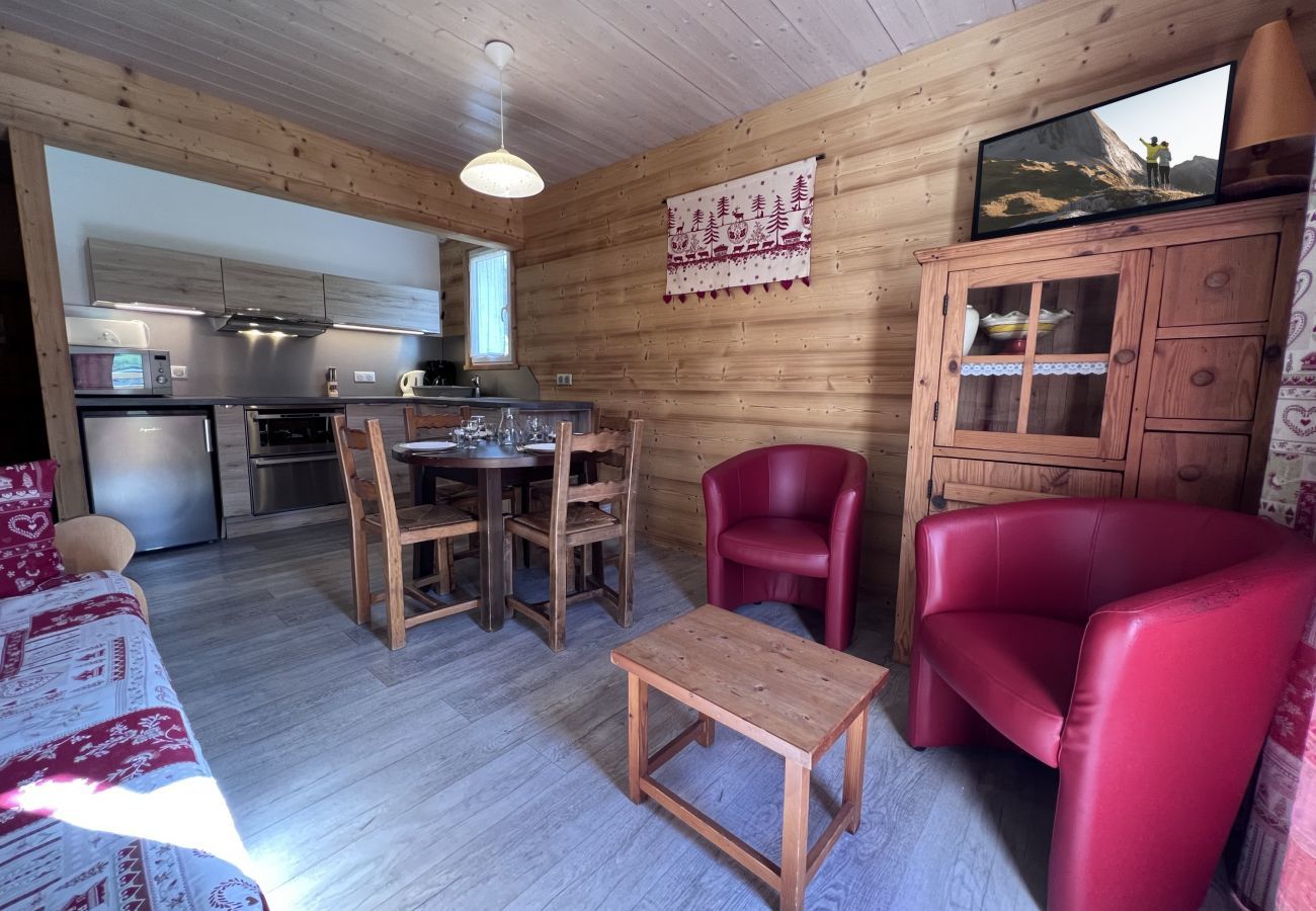 Apartment in La Clusaz - Crepuscule 4 - Apartment near ski slopes and village, 2* 4 pers.