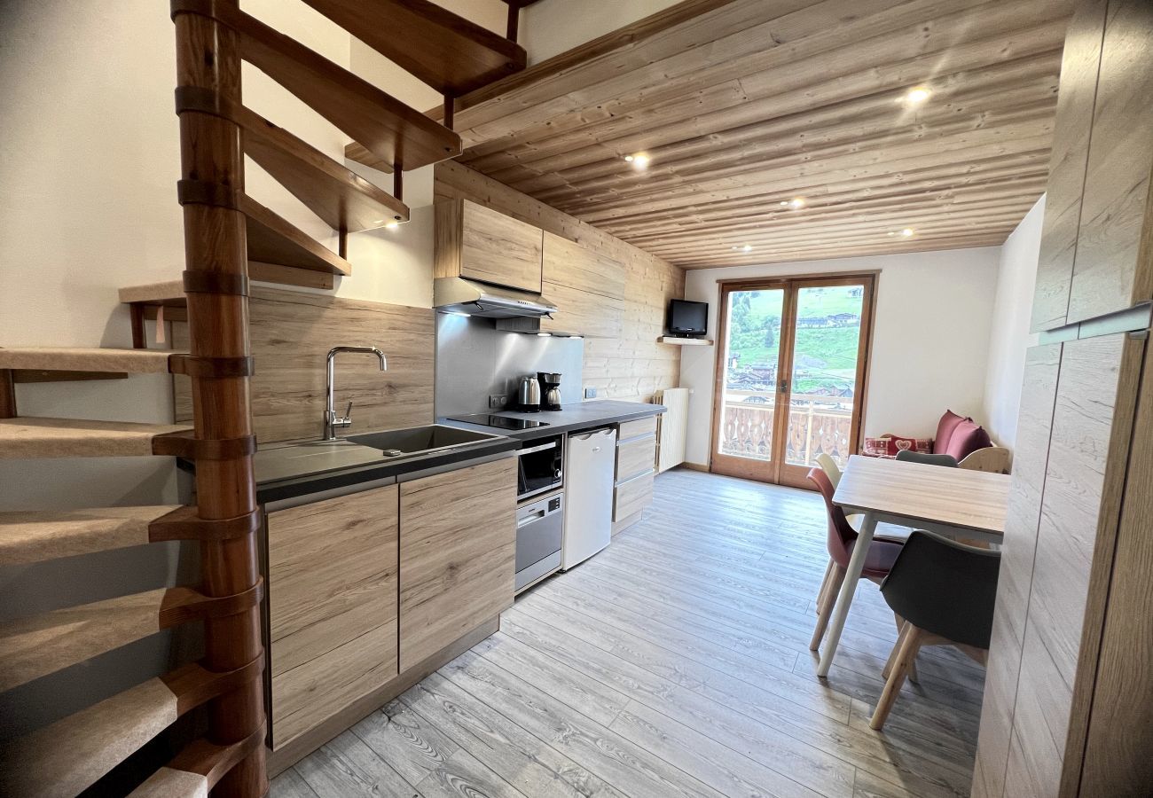Apartment in La Clusaz - Crepuscule 5 - Apartment near ski slopes and village, 2* 4 pers.