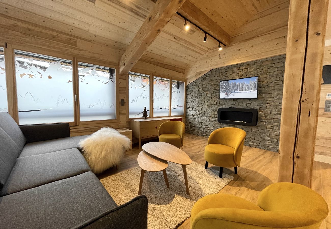 Apartment in La Clusaz - Grande Ourse - Apartment 4 * village center 8 pers.