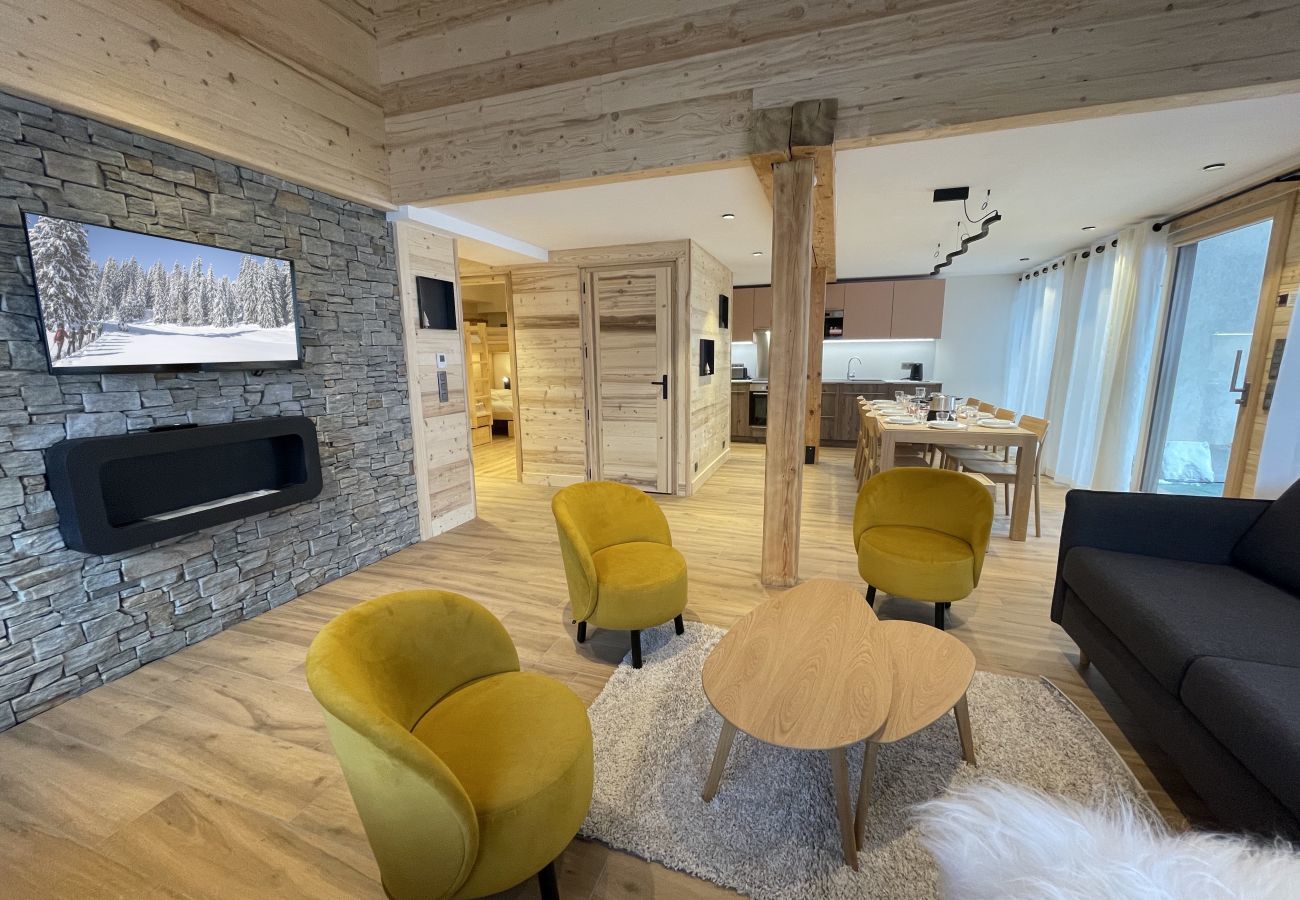 Apartment in La Clusaz - Grande Ourse - Apartment 4 * village center 8 pers.