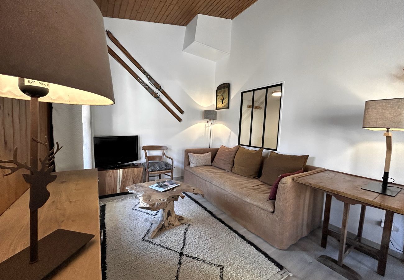 Apartment in La Clusaz - NEW FOR RENT Escale Blanche 1 - 3* star apartment with mezzanine, village center