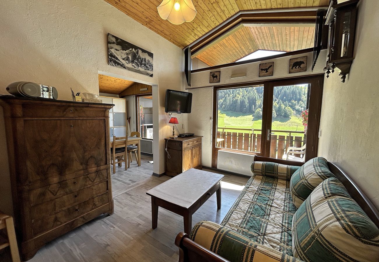 Apartment in La Clusaz - Nant Soleil A14 – Apartment with view, close to the village – Garage