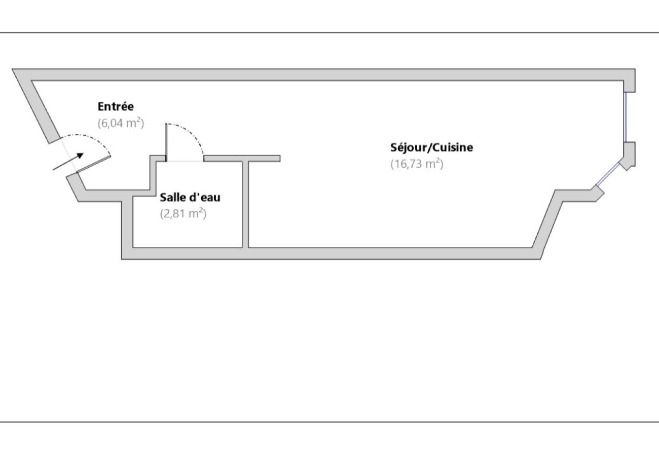 Studio in La Clusaz - Réf 545 - Studio 4 Pers, Accès Pistes
