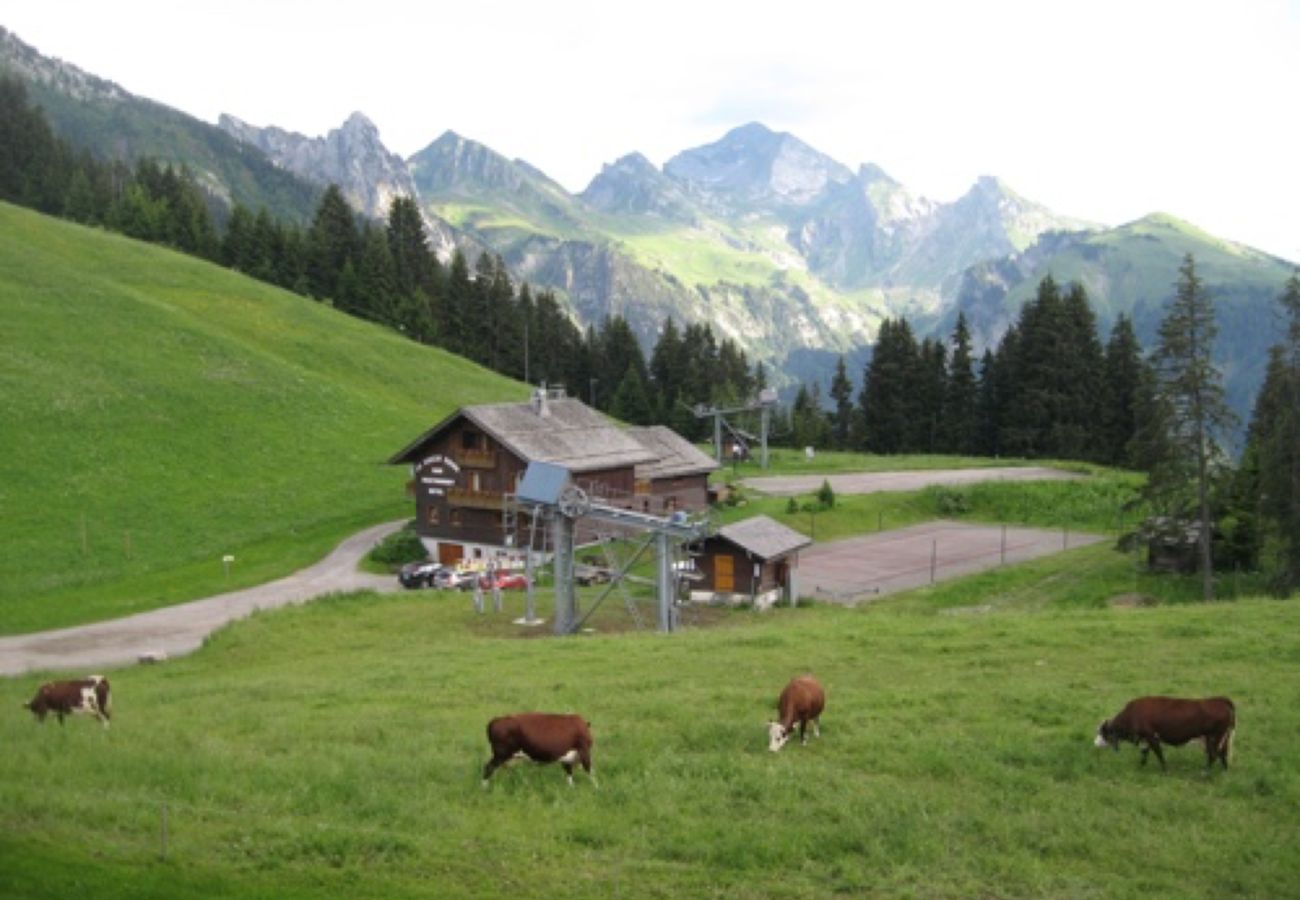 Apartment in Manigod - Réf 546 - 2 pieces 4 Pers, Accès Pistes, belle vue