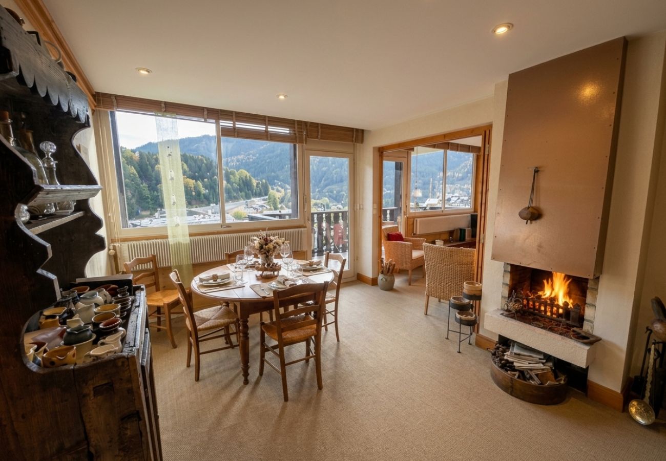 Apartment in La Clusaz - Réf. 562 - Appartement centre village avec vue Sud