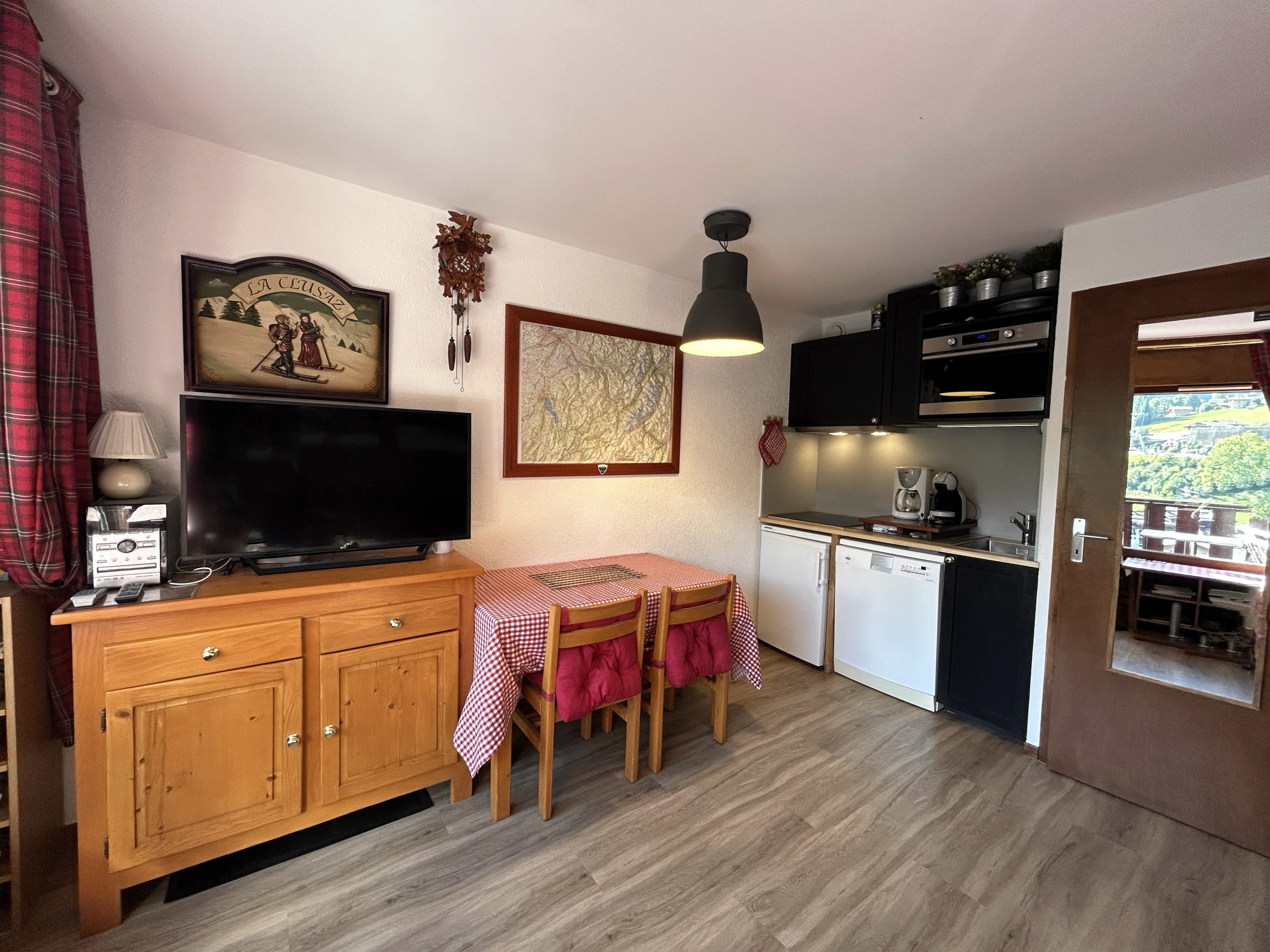  à La Clusaz - Résidence 2-235 - Studio 4 pers. 2* belle vue