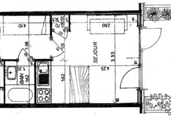 Studio à La Clusaz - Résidence 2-235 - Studio 4 pers. 2* belle vue