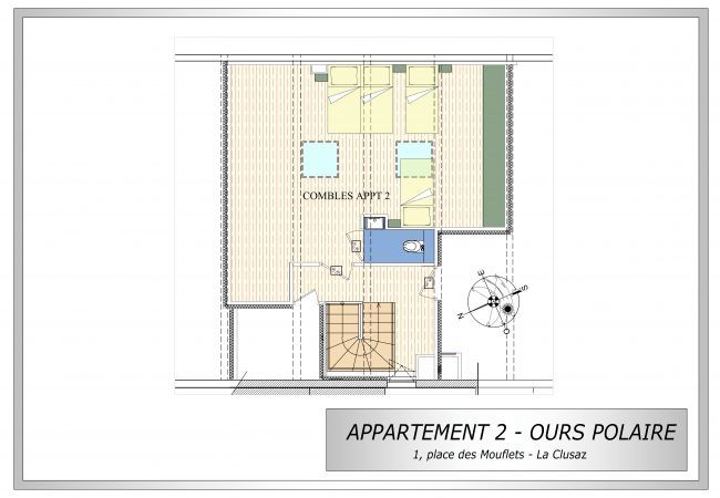 Appartement à La Clusaz - L'ours polaire - Appartement 4* centre village 10 pers. Appartement à La Clusaz - L'ours polaire - Appartement 4* centre village 10 pers.