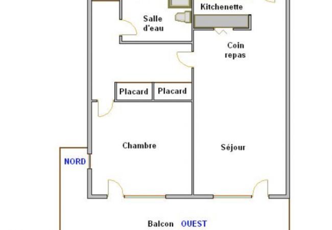 Appartement à La Clusaz - Viking 23 - Appartement 5 pers, centre village, 2* Appartement à La Clusaz - Viking 23 - Appartement 5 pers, centre village, 2*