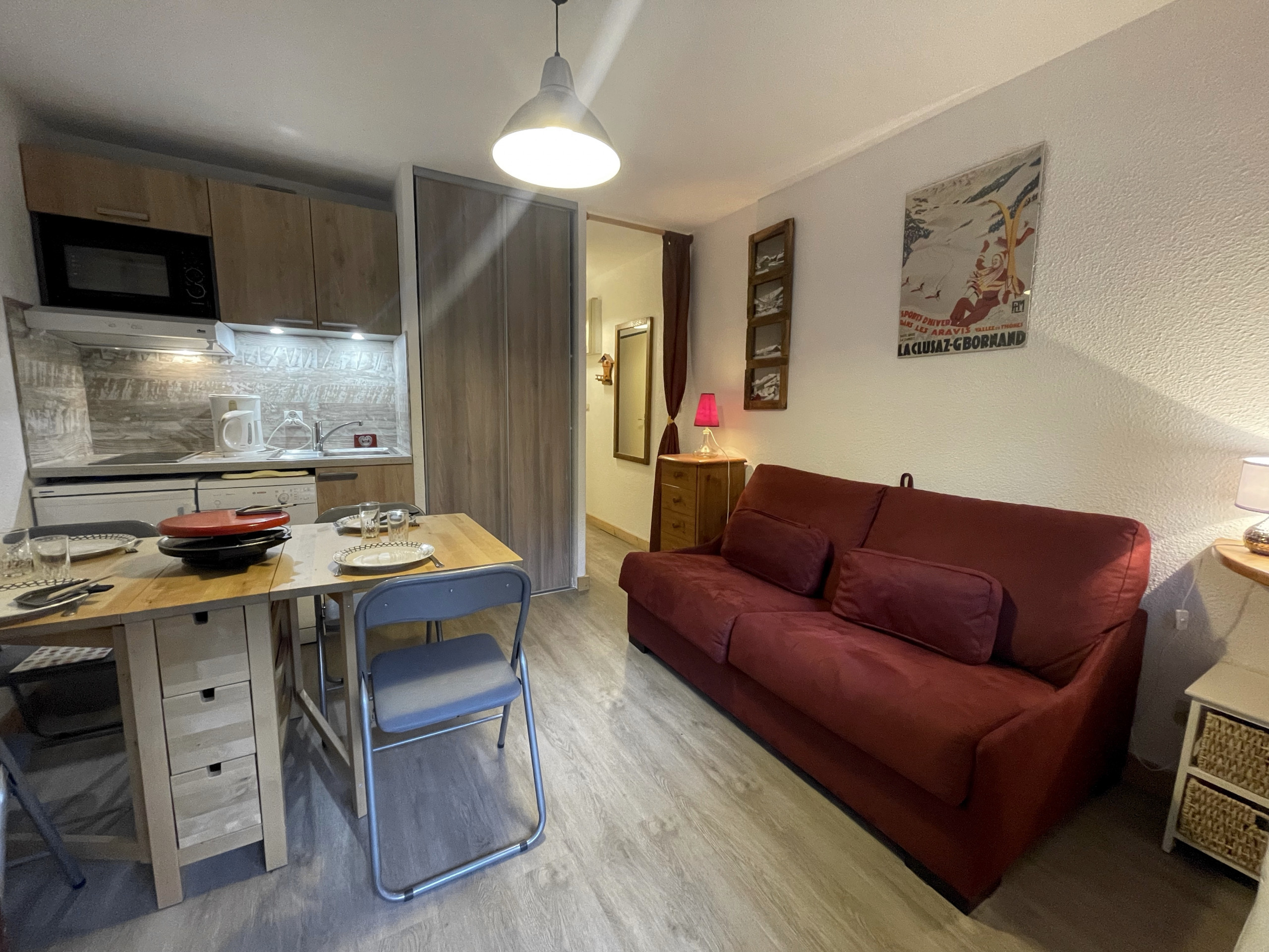  à La Clusaz -  Les Chalets des Converses - Appartement 1 - proche pistes 4 pers
