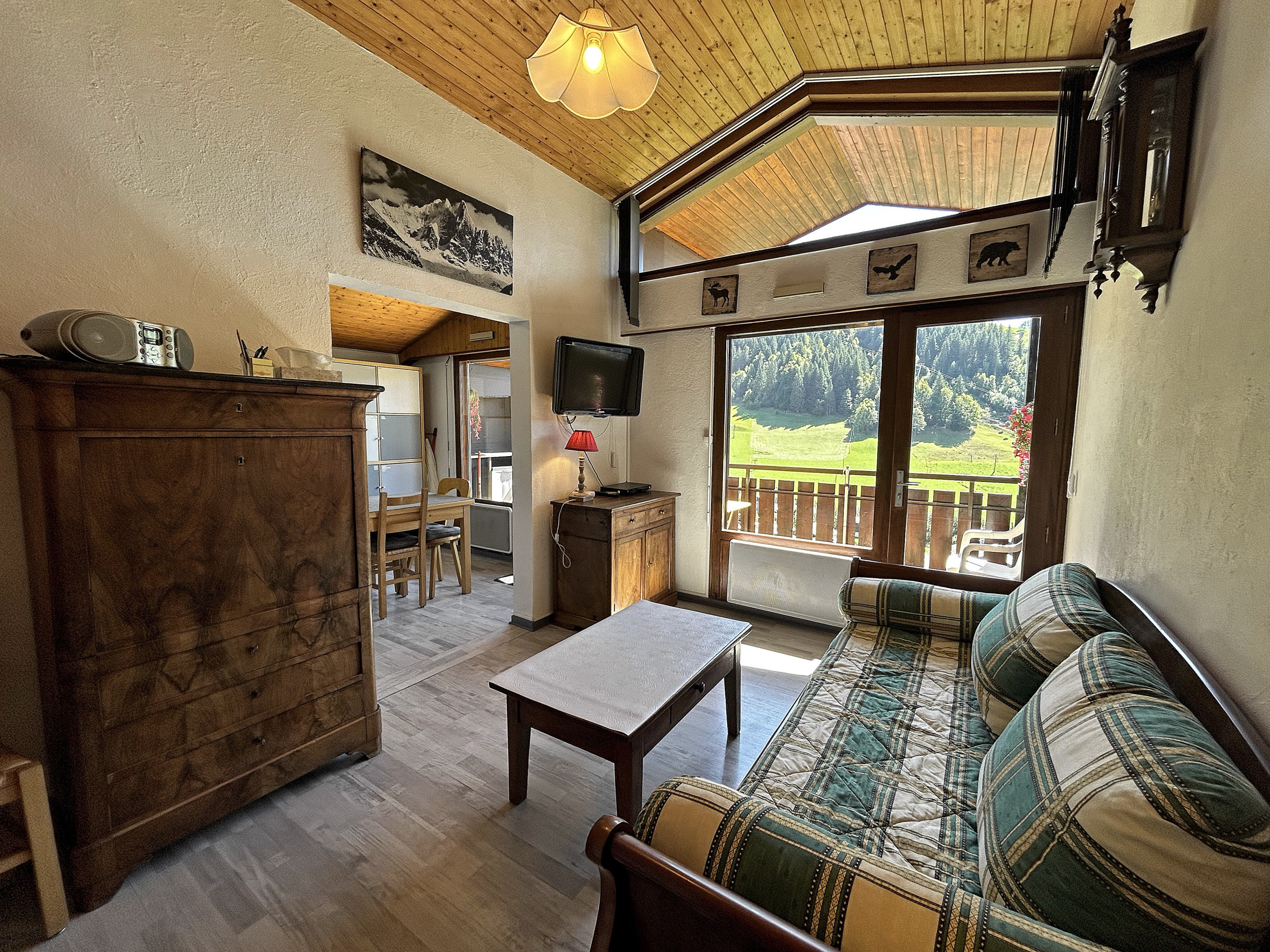  à La Clusaz - NOUVEAU - Nant Soleil A14 - 6 pers.-2 chambres-2 salles de bain-vue Aravis-Garage