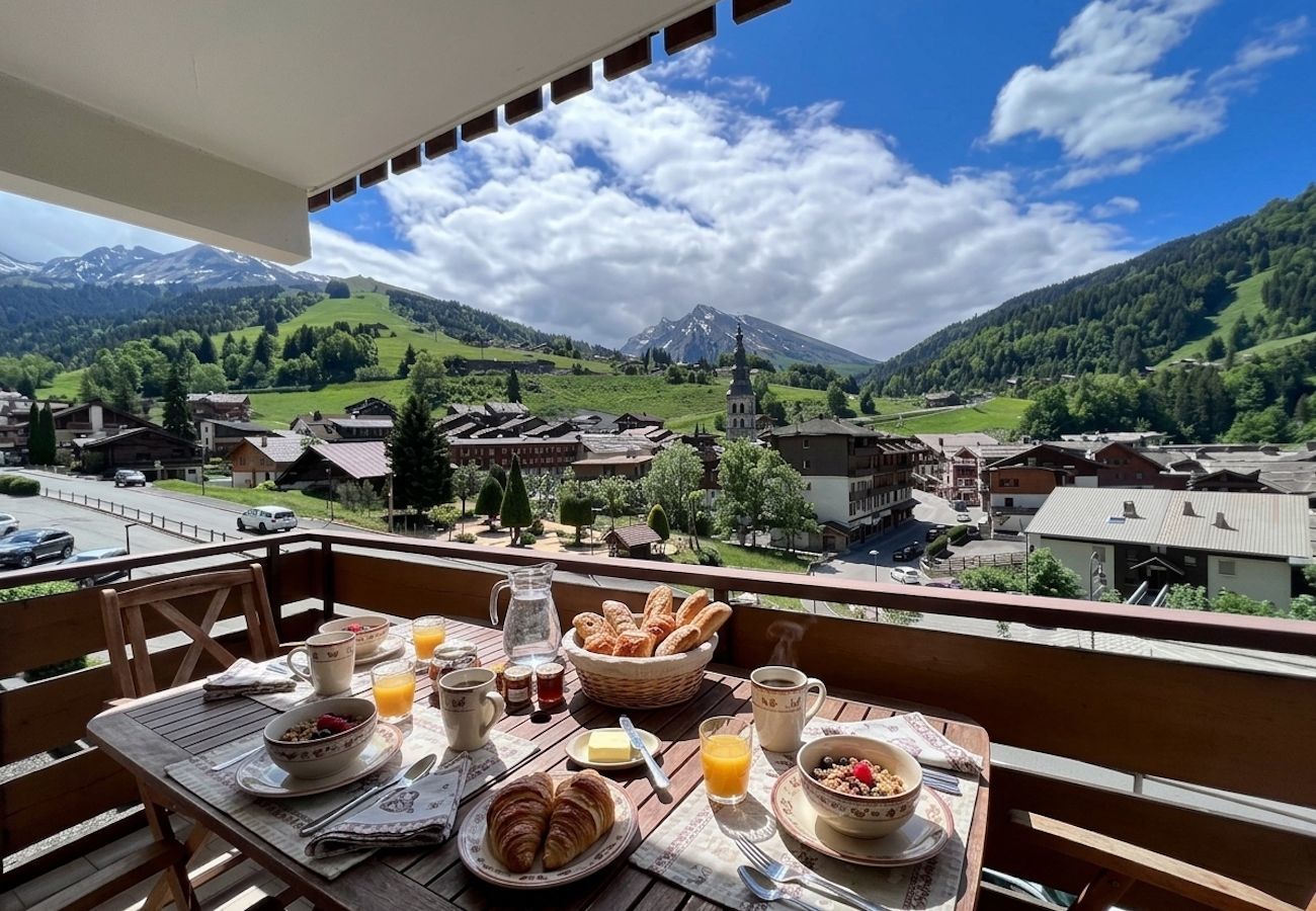 Appartement à La Clusaz - CRYSTAL 15 - Appartement centre village, proche pistes, vue montagnes - Garage