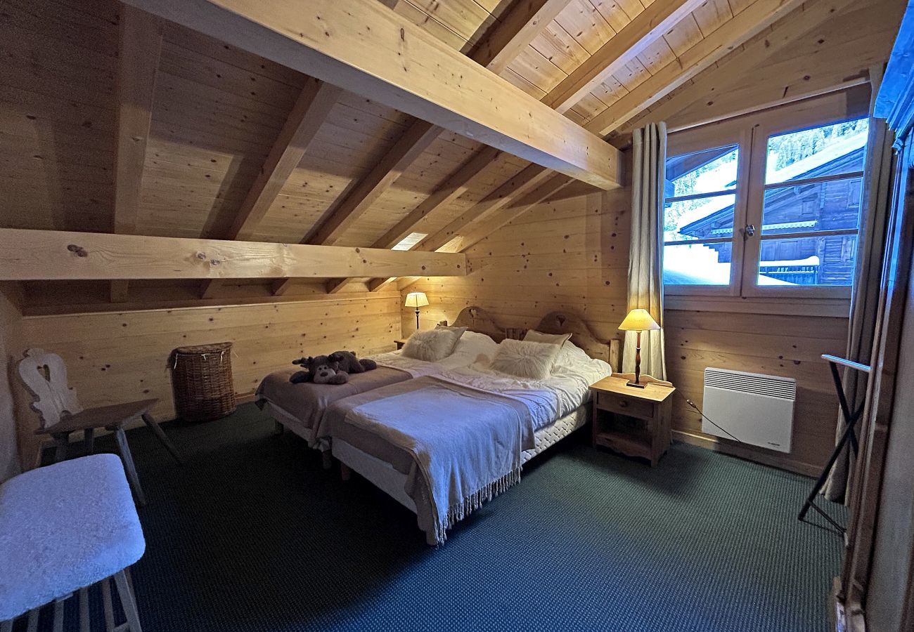 Chalet à La Clusaz - Le Paturage, charmant demi-chalet face aux montagnes 