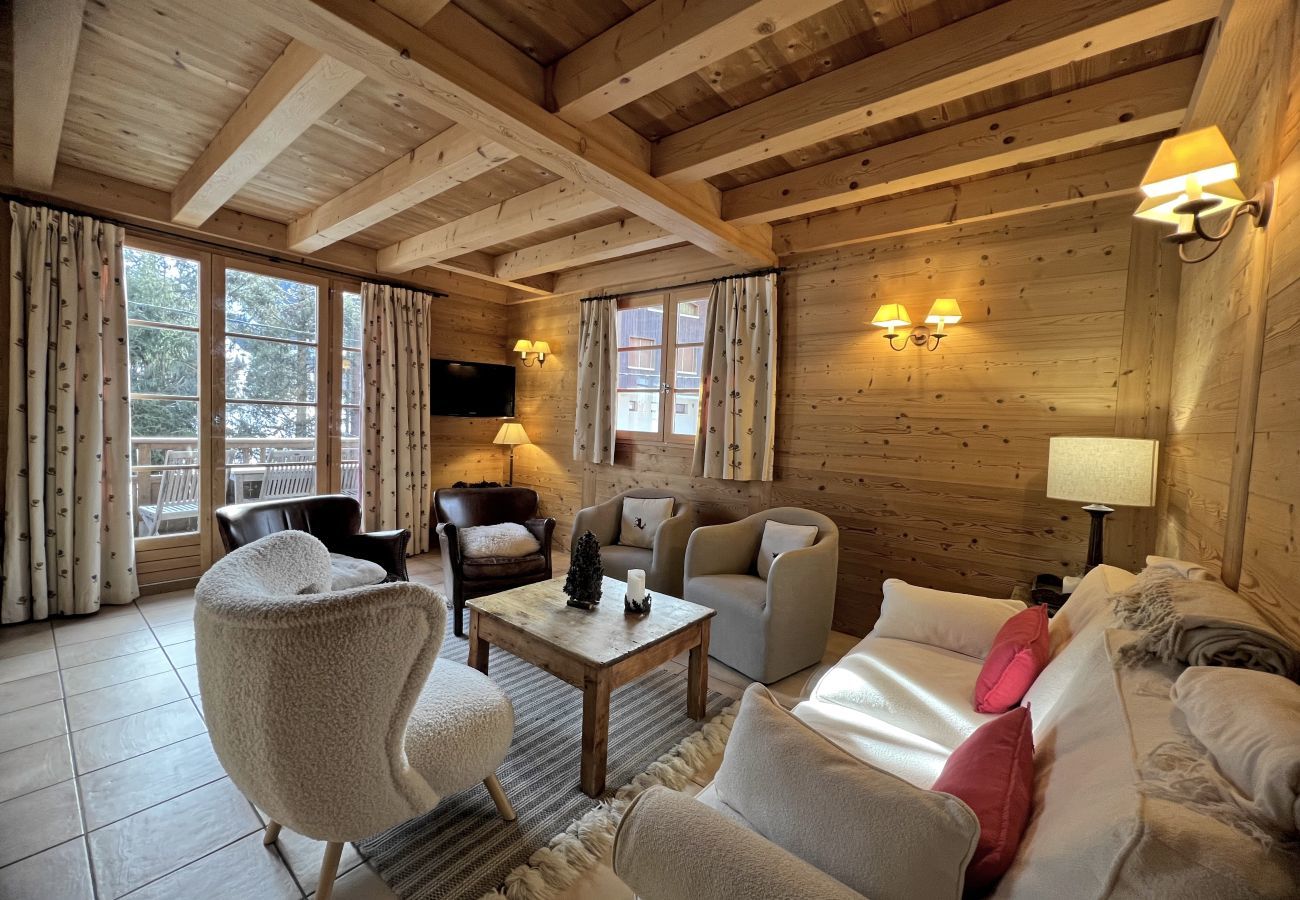 Chalet à La Clusaz - Le Paturage, charmant demi-chalet face aux montagnes 