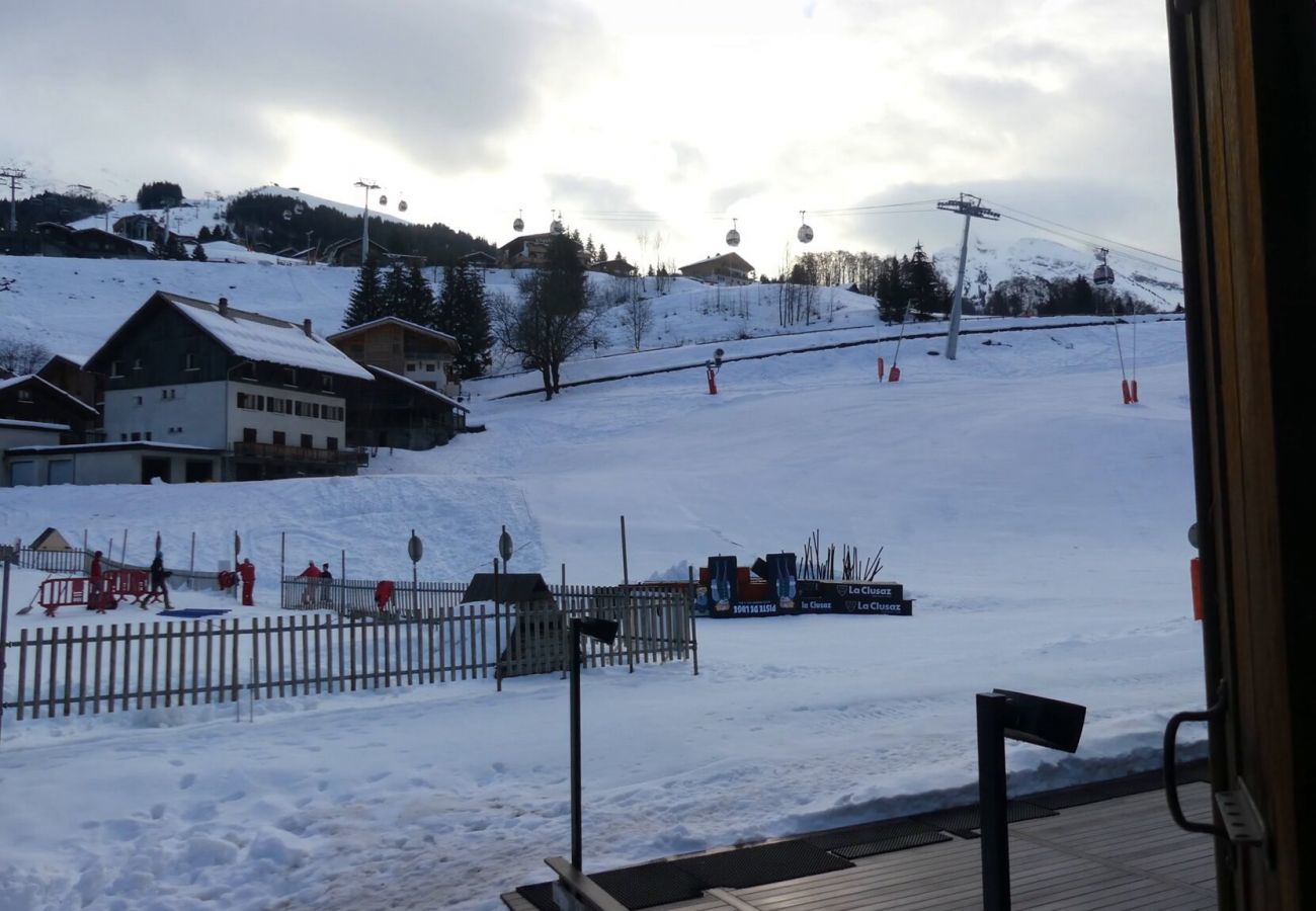 Appartement à La Clusaz - La Riviera 2 - Appartement 4 pers, skis aux pieds