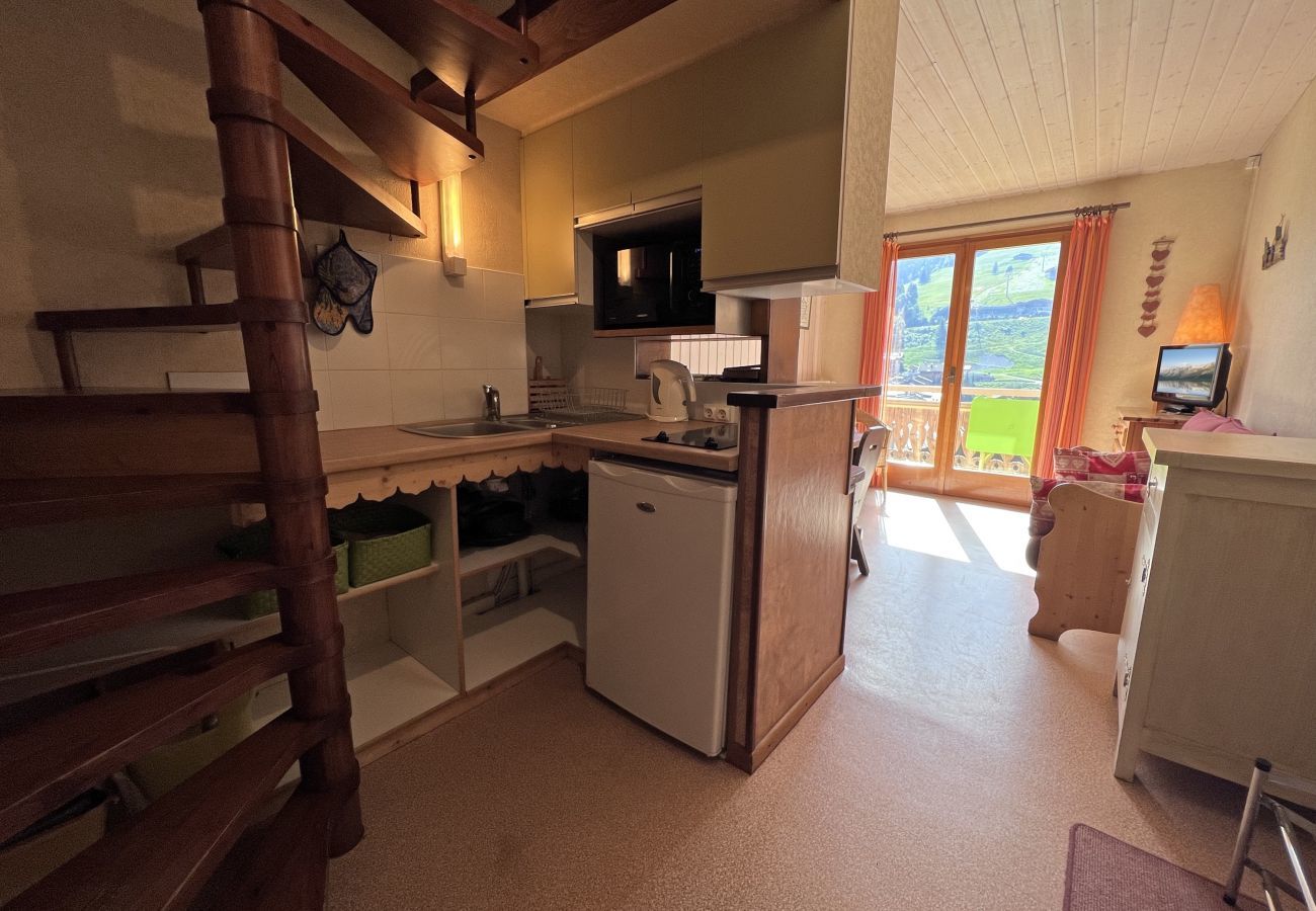Appartement à La Clusaz - Crepuscule 5 - Appartement proche pistes de ski et village, 4 pers. 2*