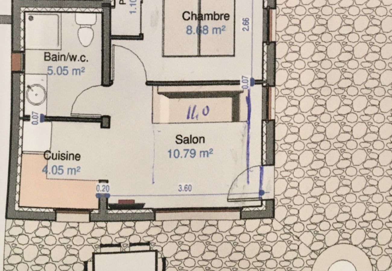 Maison mitoyenne à Fox-Amphoux - 