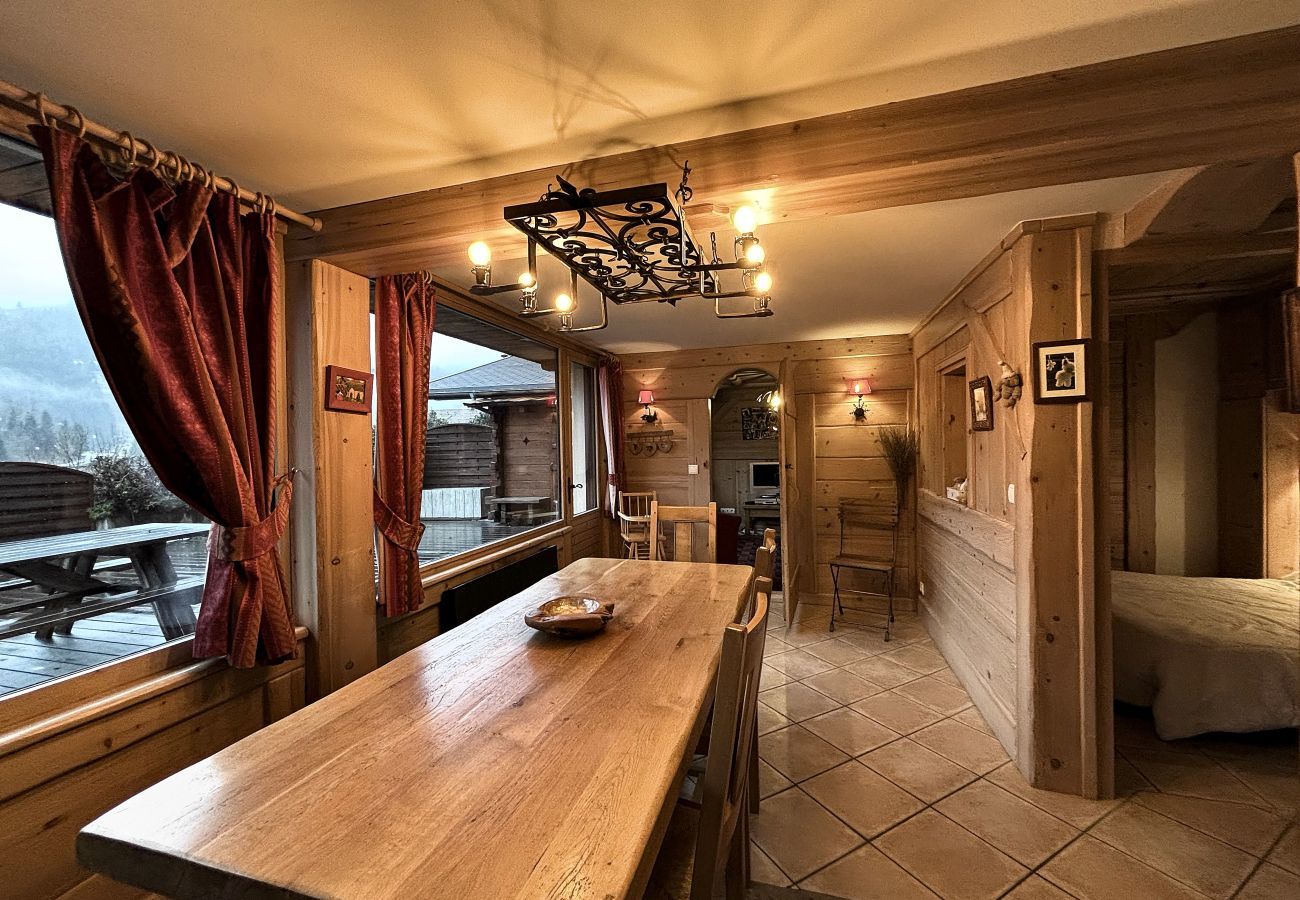 Appartement à La Clusaz - Biblos 2 - Appartement 8 pers. 4*, Terrasse Sud, proche village et pistes