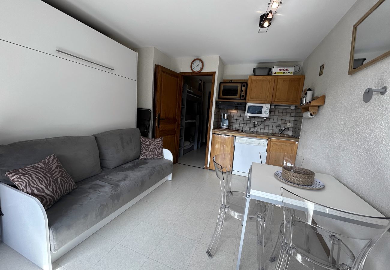 Studio à La Clusaz - Louveteau 3 - Studio avec terrasse vallée des Confins 5 pers.