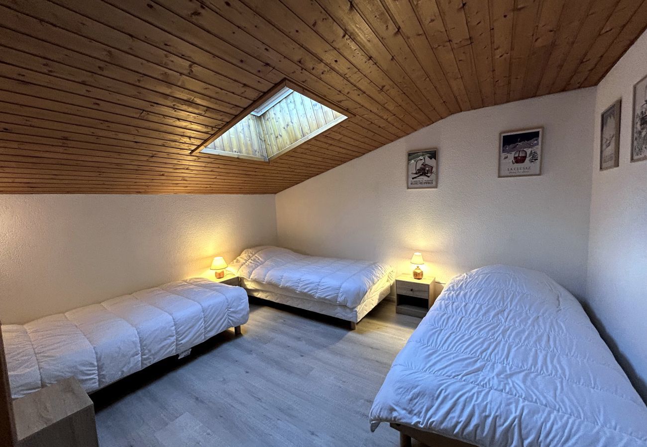 Appartement à La Clusaz - NOUVEAU A LA LOCATION Escale Blanche 1 - Appartement 3* avec mezzanine, centre du village