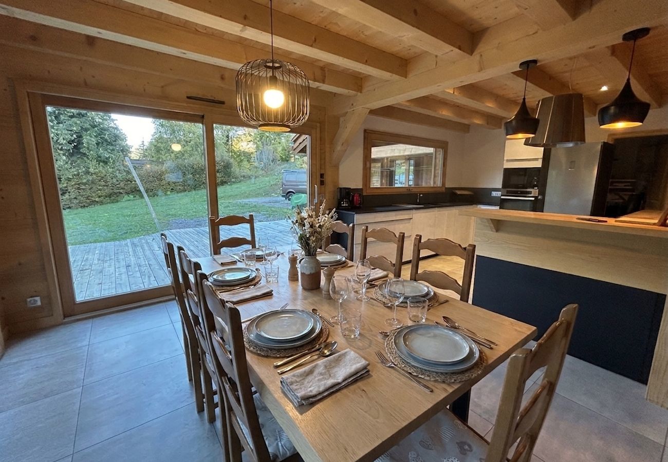 Appartement à La Clusaz - Chalet - Vallée des Confins, proche pistes - Parking - Wifi