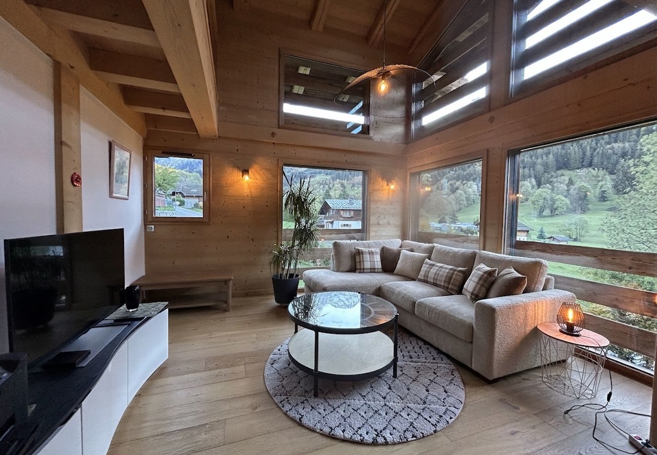 Appartement à La Clusaz - Chalet - Vallée des Confins, proche pistes - Parking - Wifi