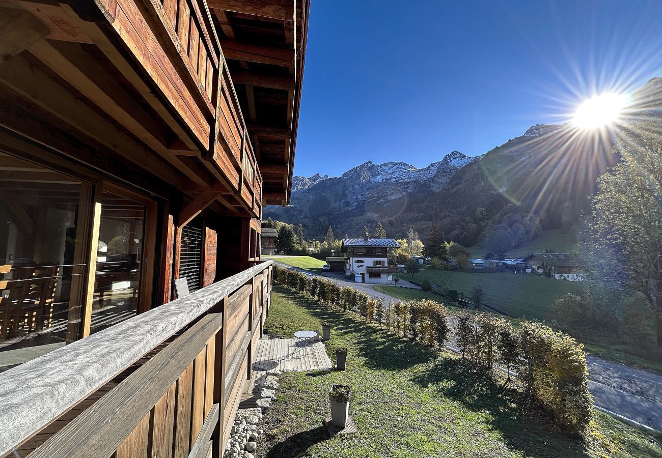 Appartement à La Clusaz - Chalet - Vallée des Confins, proche pistes - Parking - Wifi