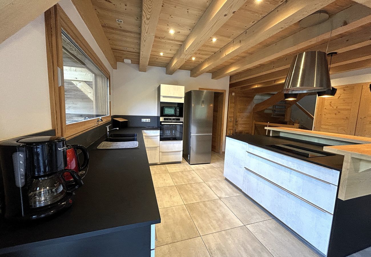 Appartement à La Clusaz - Chalet - Vallée des Confins, proche pistes - Parking - Wifi