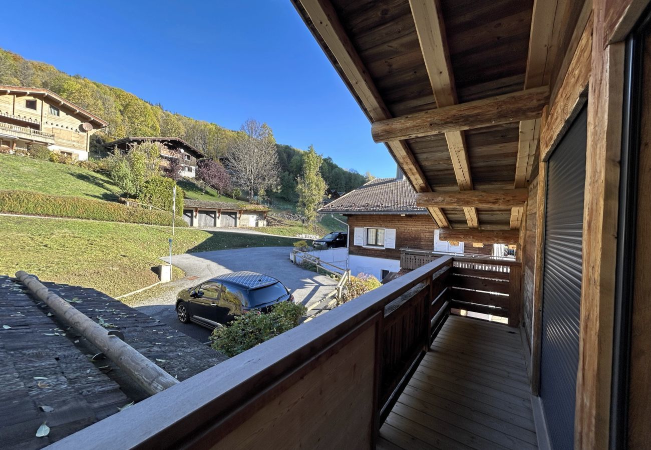 Appartement à La Clusaz - Chalet - Vallée des Confins, proche pistes - Parking - Wifi