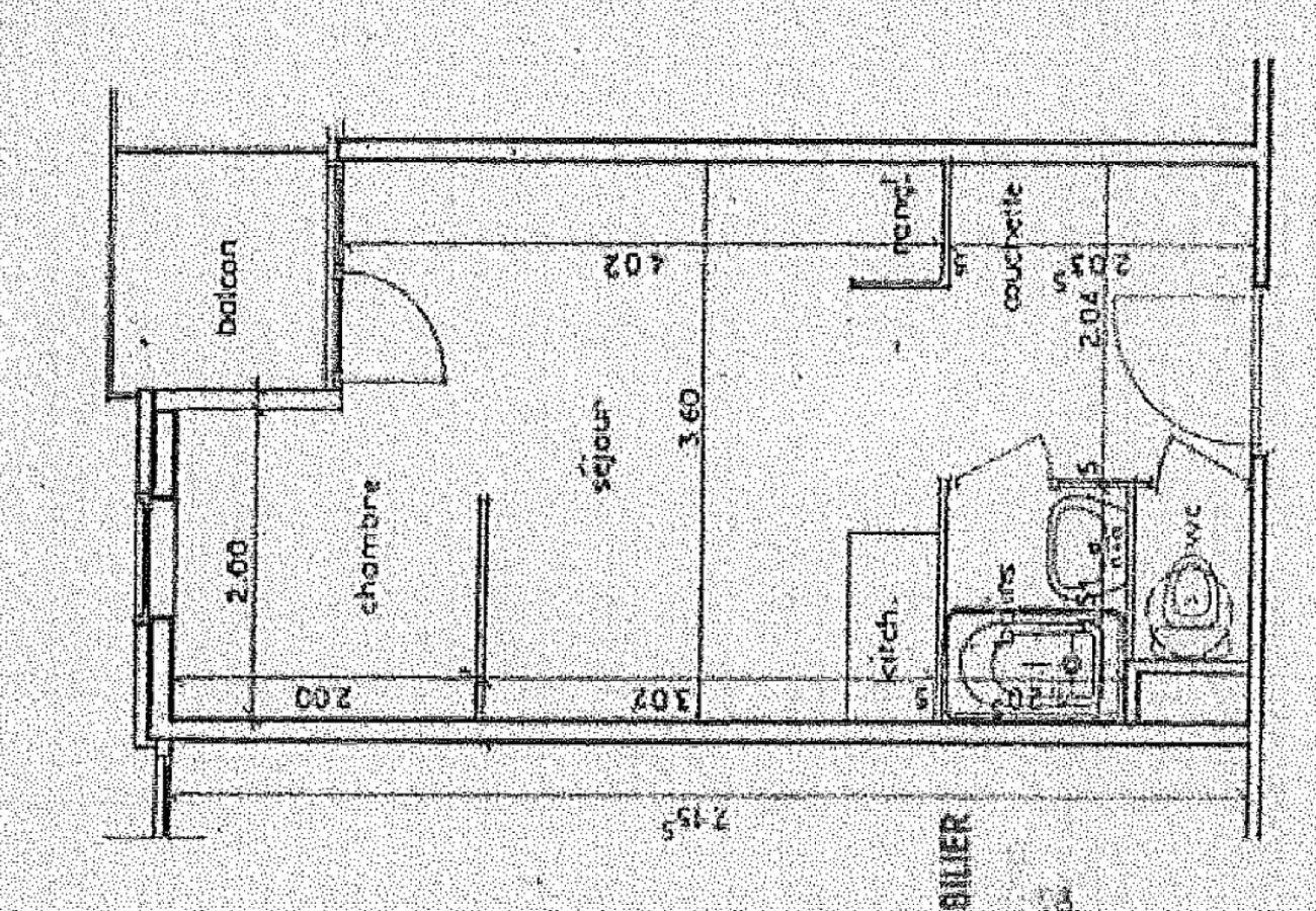 Appartement à Manigod - Réf 546 - 2 pieces 4 Pers, Accès Pistes, belle vue