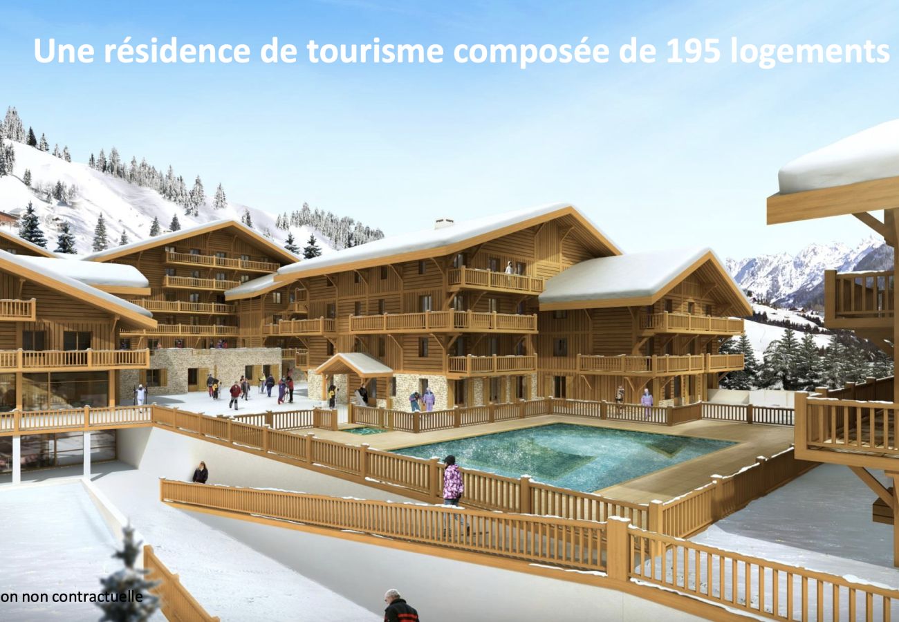 Appartement à La Clusaz - ref 553  Appart T2+cabine meublé de 54,69 m² LMNP