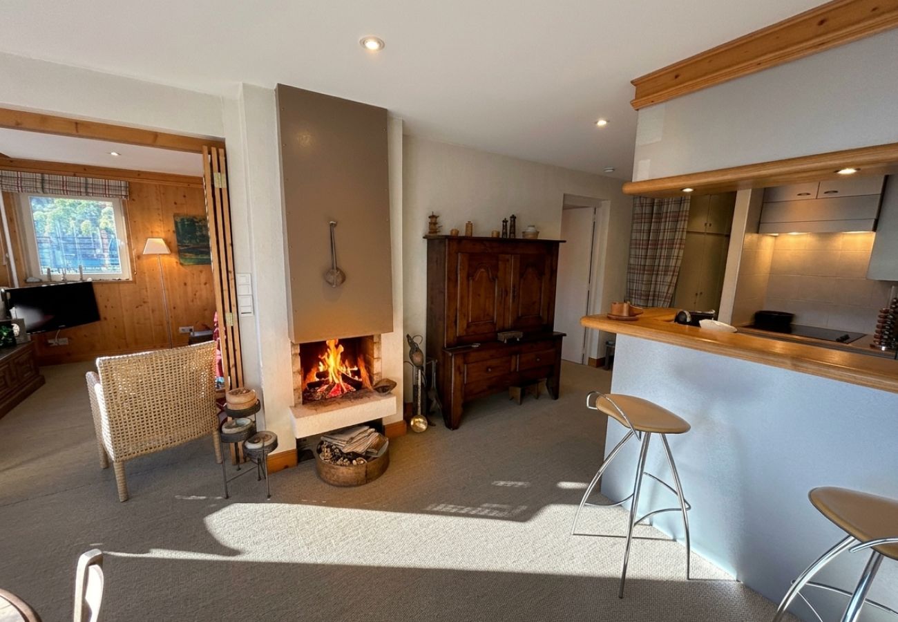 Appartement à La Clusaz - Réf. 562 - Appartement centre village avec vue Sud
